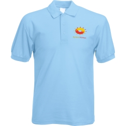 Embroidered Jersey Unisex Polo Shirt