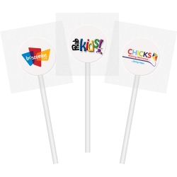 Promotional Flat Lollipops