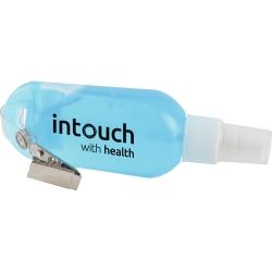Printed Hand Sanitiser with Clip 50ml