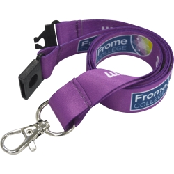 FAST Full Colour Dye Sub recycled PET Lanyard - 20mm