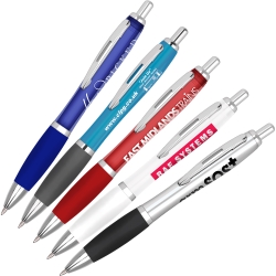 2 Day Delivery Curvy Promotional Pens