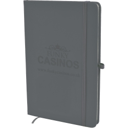 A5 Debossed Soft Touch Lined Notebook