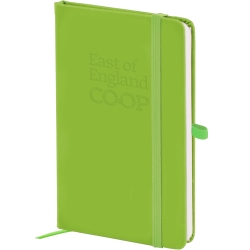 A6 Debossed Soft Touch Lined Notebook