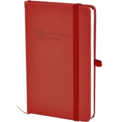A6 Debossed Soft Touch Lined Notebook