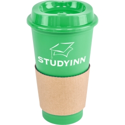 Saver Reusable Coffee Cup With Lid