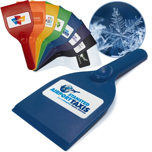 Recycled Plastic Ice Scraper Hotline