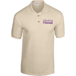 Embroidered Gildan DryBlend Jersey Polo Shirt
