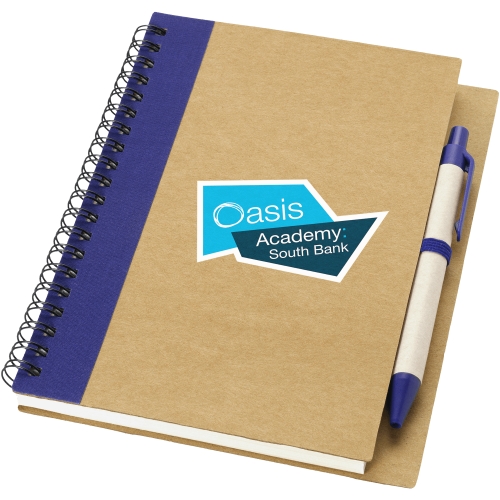 Recycled Notebook and Pen Set Hotline