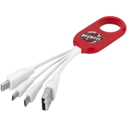 Troup 4-In-1 Charging Cable With Type-C Tip