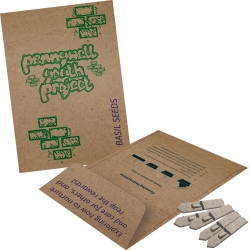 Printed Seed Kraft Envelopes - Herbs