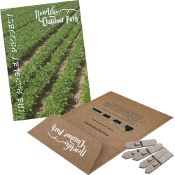 Printed Seed Kraft Envelopes - Herbs