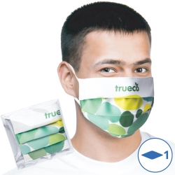 Printed Reusable Face Masks - Pleated Style