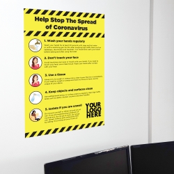 Workplace Protection Polyprop Posters - A2