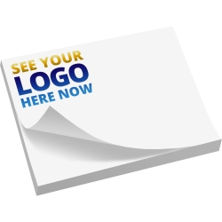 Printed Sticky Pads A7 100 x 75mm Full Colour - 50 Sheets