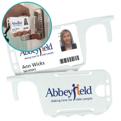 ID Card Holder Hygiene Key