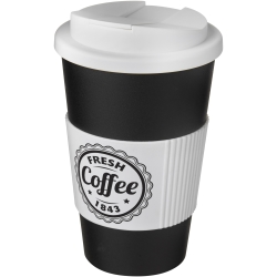 Americano 350Ml Tumbler With Grip & Spill-Proof Lid