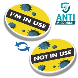 100% Recycled 40mm Antimicrobial Plastic Token - Both Sides