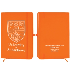 A5 Soft Touch Lined Notebook - Front & Back Print