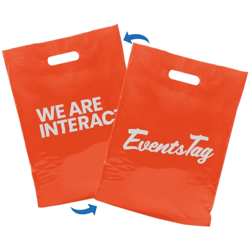 Buy Red Plastic Carrier Bags  Biodegradable Carrier Bags