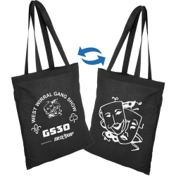 Value Cotton Printed Tote Bags - 2 Sided Print
