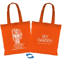 Coloured Cotton Tote Bags - 2 Sided Print