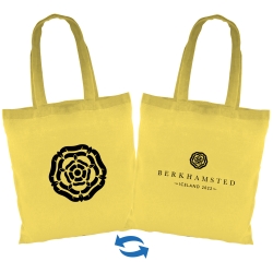 Coloured Cotton Tote Bags - 2 Sided Print