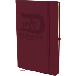 A5 Soft Touch Lined Notebook - Debossed Front & Back