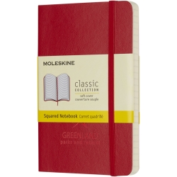 Classic Pk Soft Cover Notebook - Squared