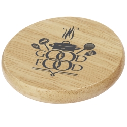 Scoll Wooden Coaster With Bottle Opener