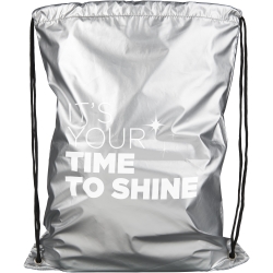 Be Inspired Shiny Drawstring Backpack 5L