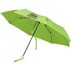 Birgit 21 Foldable Windproof Recycled PET  Umbrella