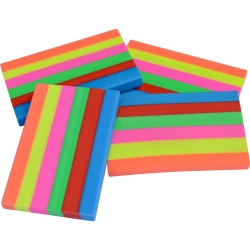 Rainbow Erasers - Unprinted