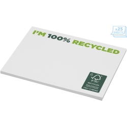 Recycled Sticky Notes 100 x 75mm - 100 sheets
