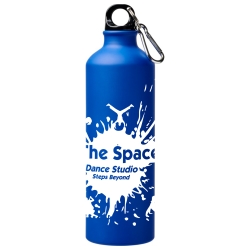 Pacific 770ml Matte Sport Bottle With Carabiner - Wrap Print