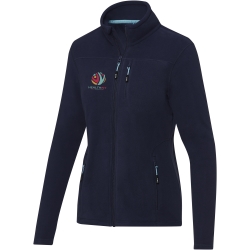 Amber Womens GRS Recycled Full Zip Fleece Jacket