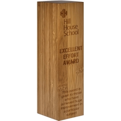 Engraved Bamboo Column Award
