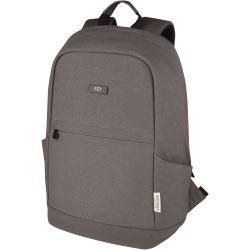 Joey 15.6inch GRS recycled canvas anti-theft laptop backpack 18L