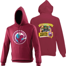 AWDis Hoodie Full Colour - Front & Back