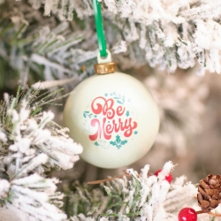 Recycled Christmas Baubles