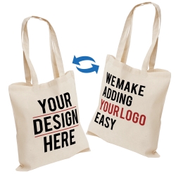 Printed Cotton Tote Bags - 2 Sided
