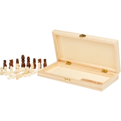 King wooden chess set