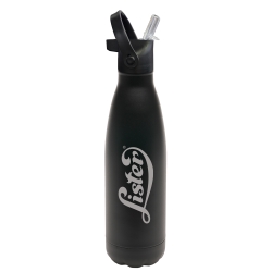 Engraved Saturn Sipper Double Walled Metal Bottle