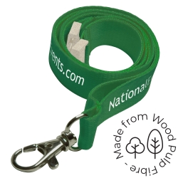 Sustainable Wood Pulp Lanyards - 20mm