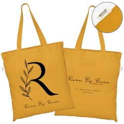 GRS Recycled Coloured Cotton Tote Bags - 2 Sided