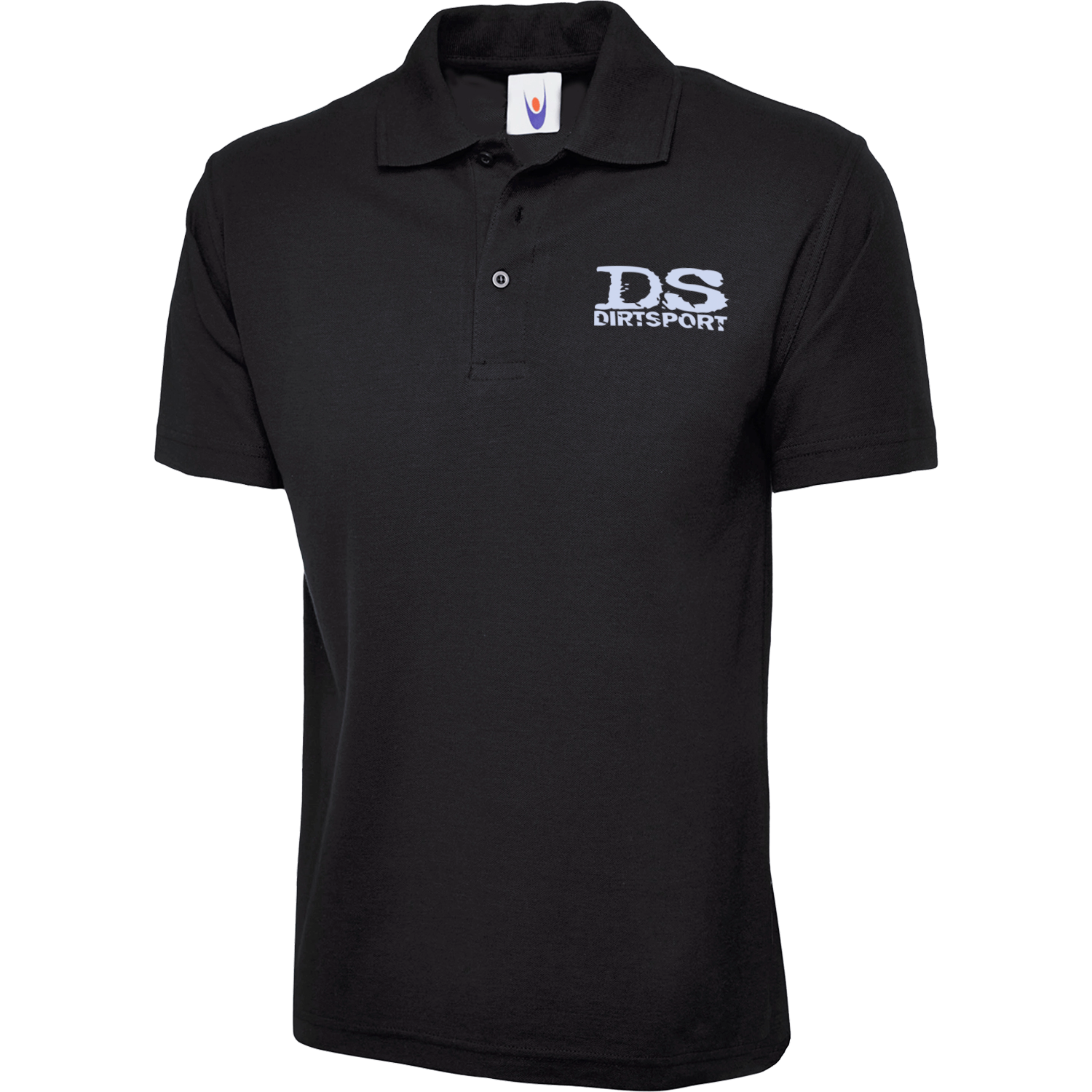 black polo work shirts