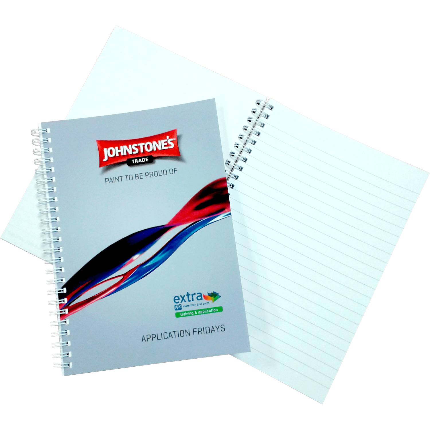 A5 White Lined Notebook Hotline