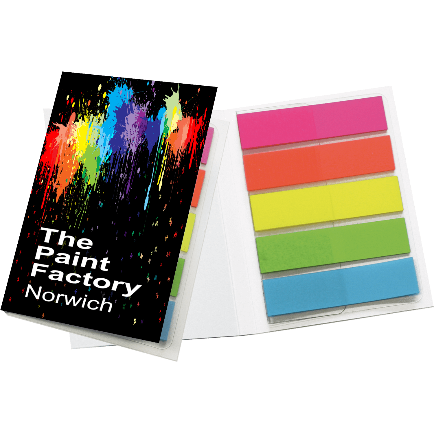 Full Colour Index Cover Sticky Note Tabs Hotline