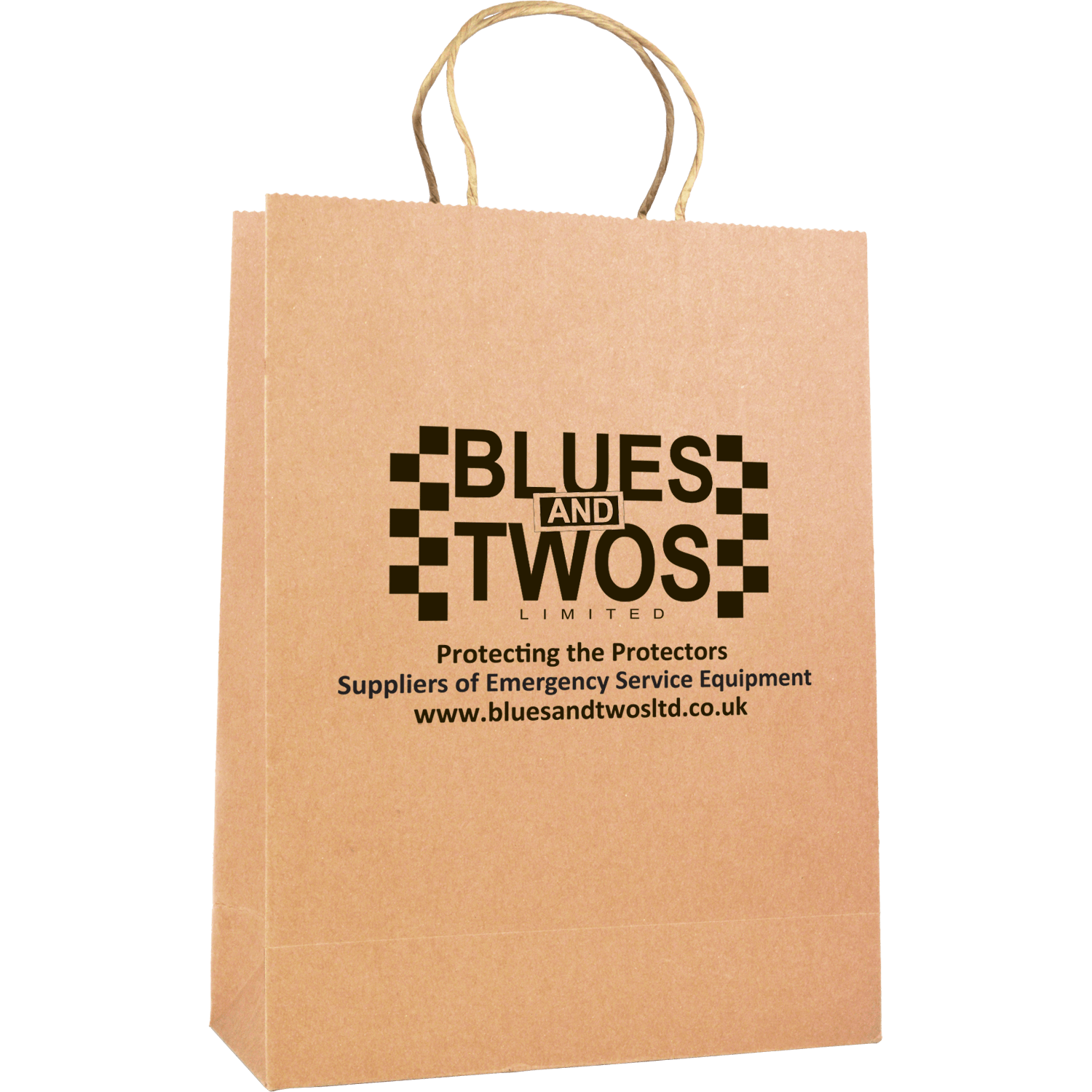 Large Printed Paper Bag Hotline