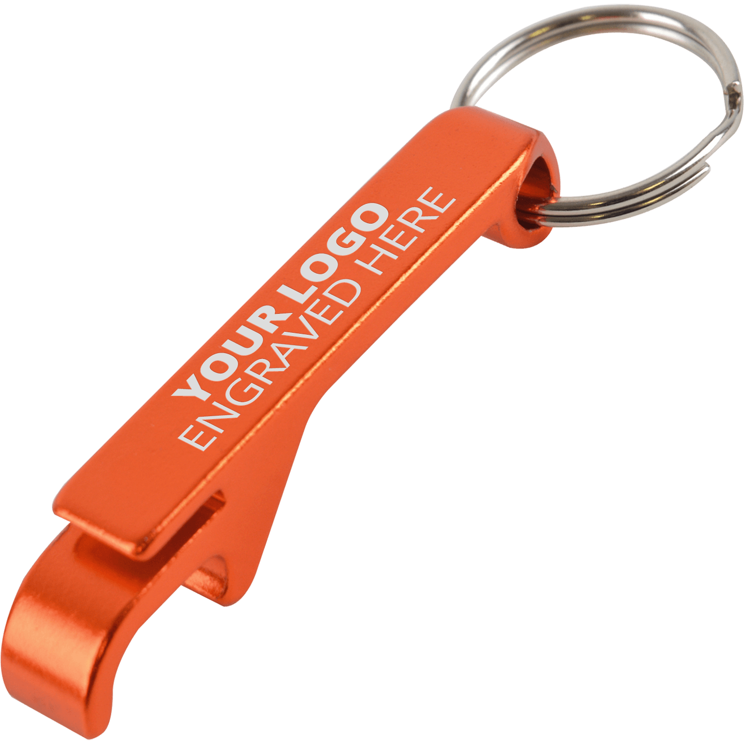 Aluminium Bottle Opener Keyring Hotline