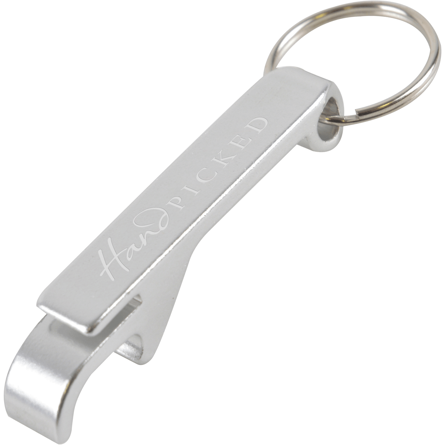 Aluminium Bottle Opener Keyring Hotline
